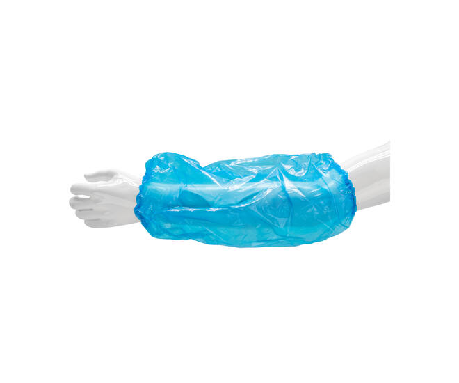 HYGOCLEAN® overmouw PE blauw 20Mu MM