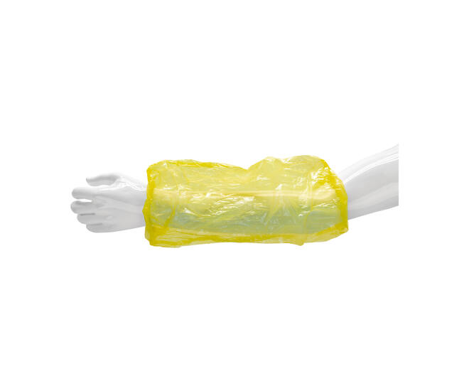 HYGOCLEAN® overmouw PE geel 20mu MM