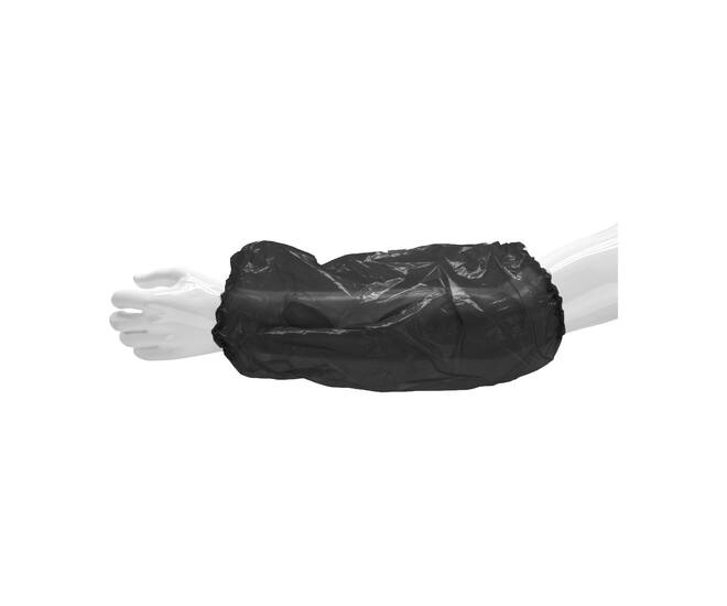 HYGOCLEAN® overmouw PE zwart 20Mu MM