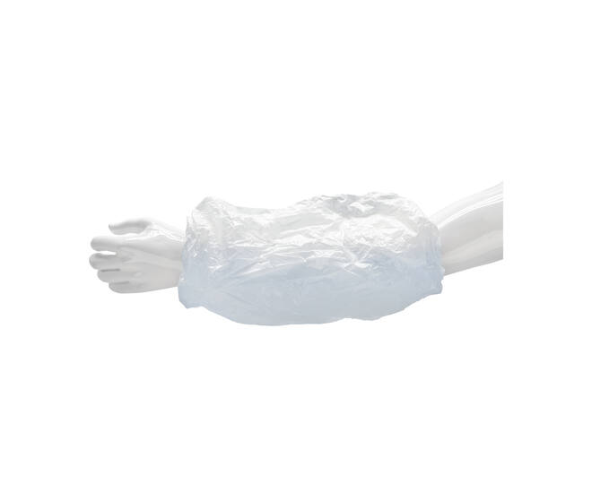 HYGOCLEAN® overmouw PE wit 40Mu MM