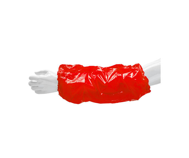 HYGOCLEAN® overmouw PE rood 40Mu MM
