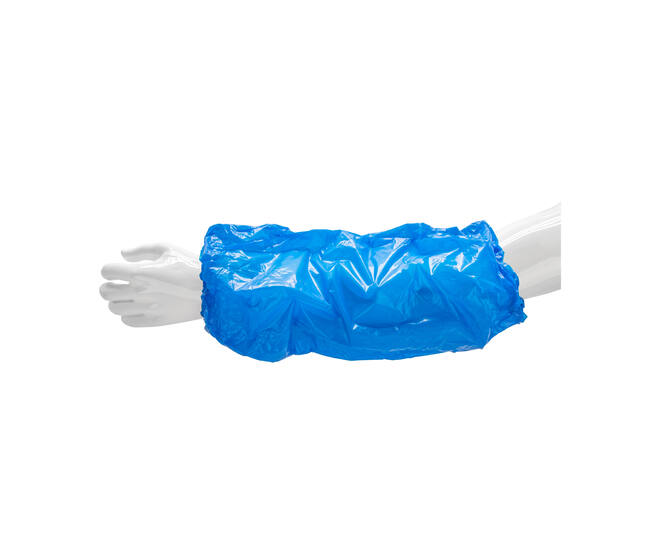 HYGOCLEAN® overmouw PE blauw 40Mu MM