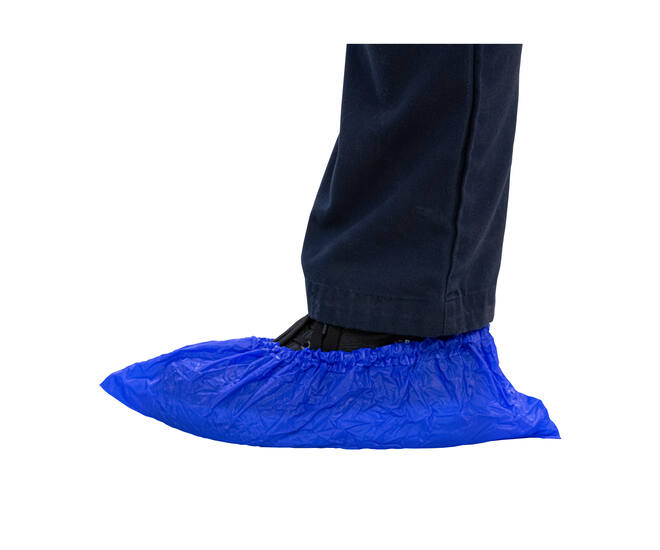 HYGOCLEAN® overschoen PVC blauw 150Mu