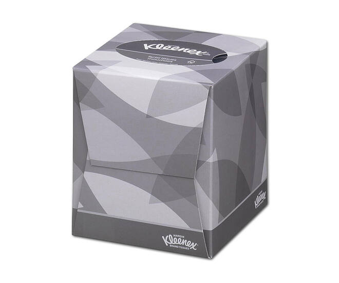 Kleenex® facial tissue kubus 2-lgs wit