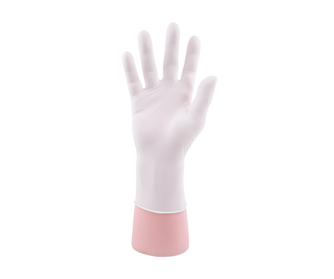 Q-TOP® Q40 handschoen latex 4gr wit S