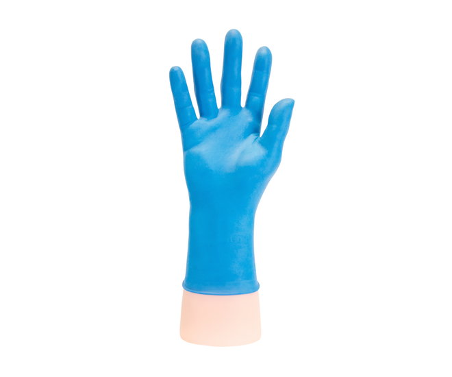 Q-TOP® Q40 handschoen latex 4gr blauw L
