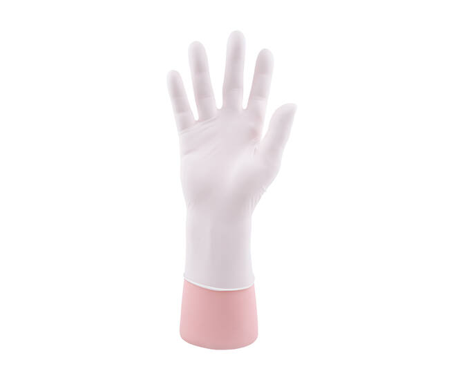 Q-TOP® Q40 handschoen latex 4gr wit XS