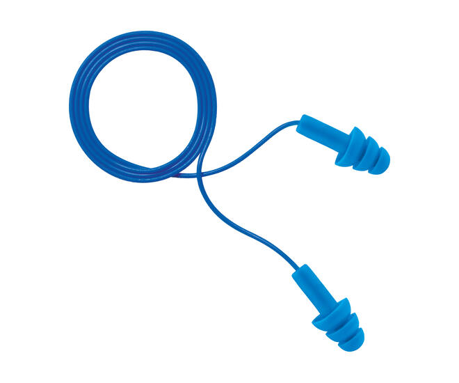 HYGOCLEAN® Oordop silicone blauw detect