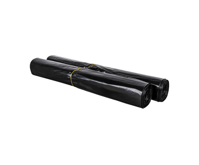 Zak HDPE 58 x 100cm T23 zwart