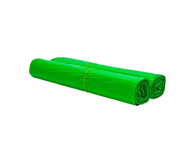 Zak HDPE 90 x 110cm T30 groen