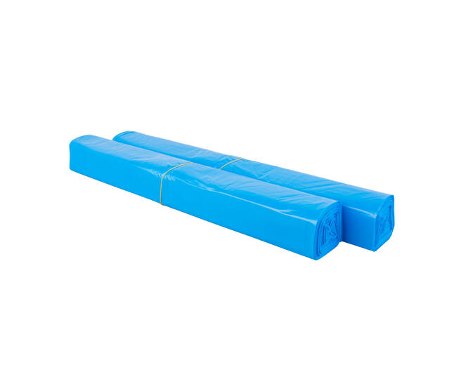 Zak HDPE 70 x 110cm T25 blauw
