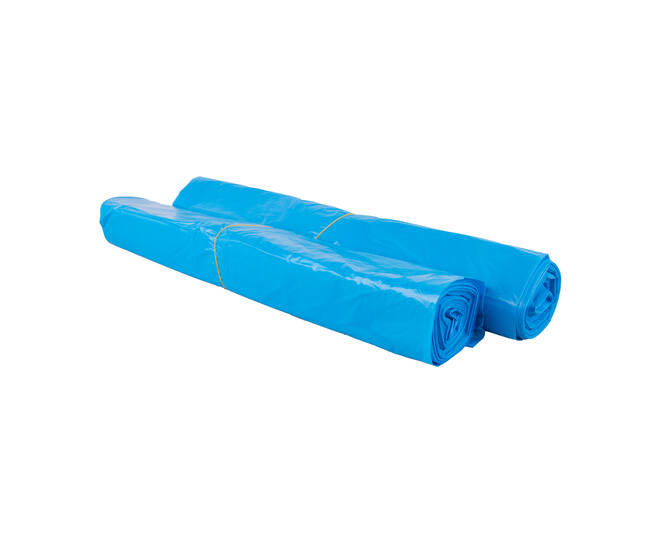 Zak HDPE 80 x 110cm T25 blauw