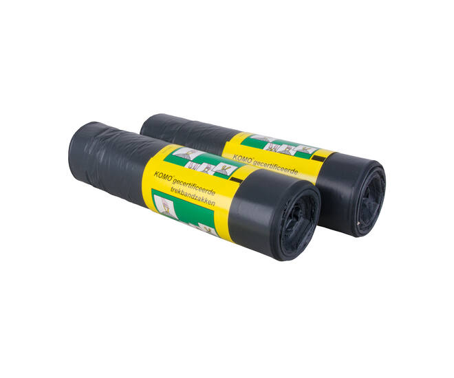 Zak KOMO LDPE trekband 60 x 80cm T50 grijs