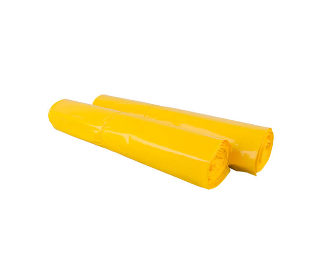 Zak LDPE 70 x 110cm T50 geel