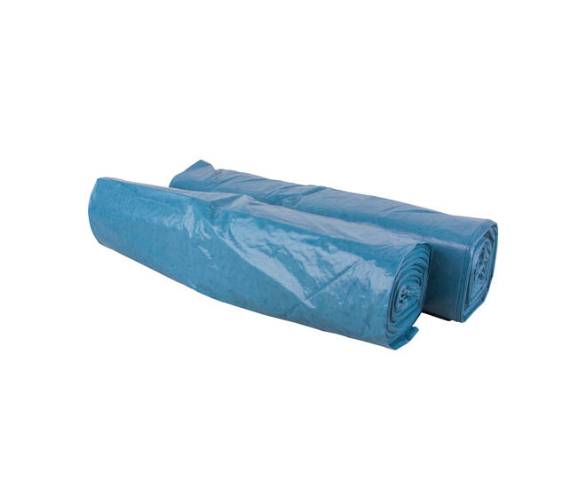 Zak LDPE 70 x 110cm T50 blauw