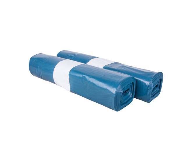 Zak LDPE 80 x 110cm T60 blauw