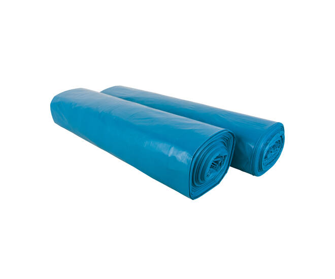 Zak LDPE 80 x 120cm T70 blauw