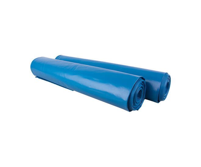Zak LDPE 90 x 120cm T100 blauw