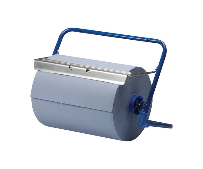 Muurhouder maxirollen metaal blauw