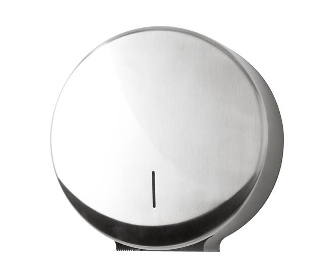 Jumbo maxi toiletrol dispenser RVS max dia 26cm