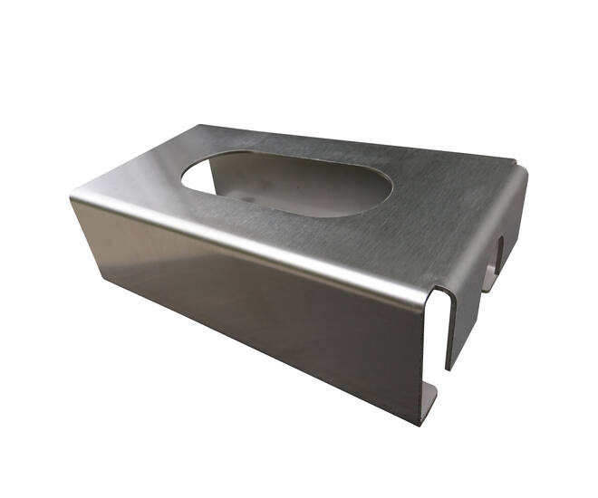 Dispenser handschoenen 1-vaks RVS