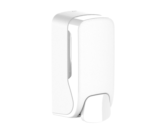 Spotless® zeep dispenser 500ml navulbaar wit