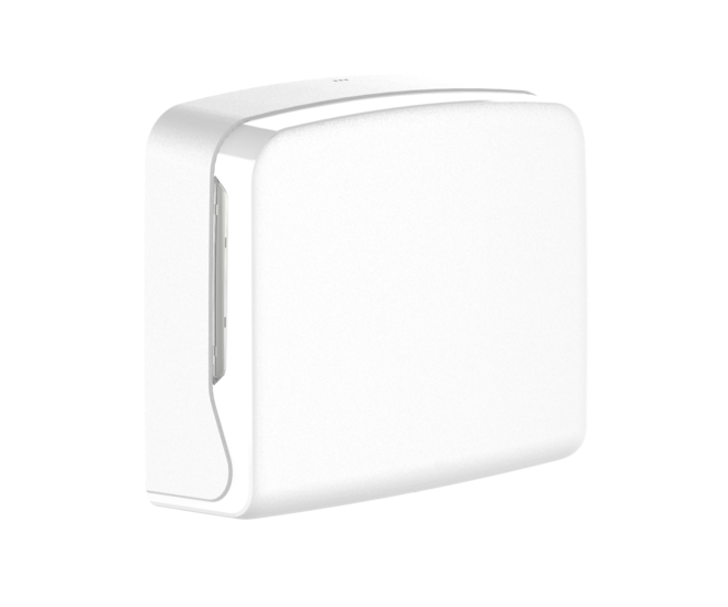 Spotless® zz-vouw handdoek disp mini wit