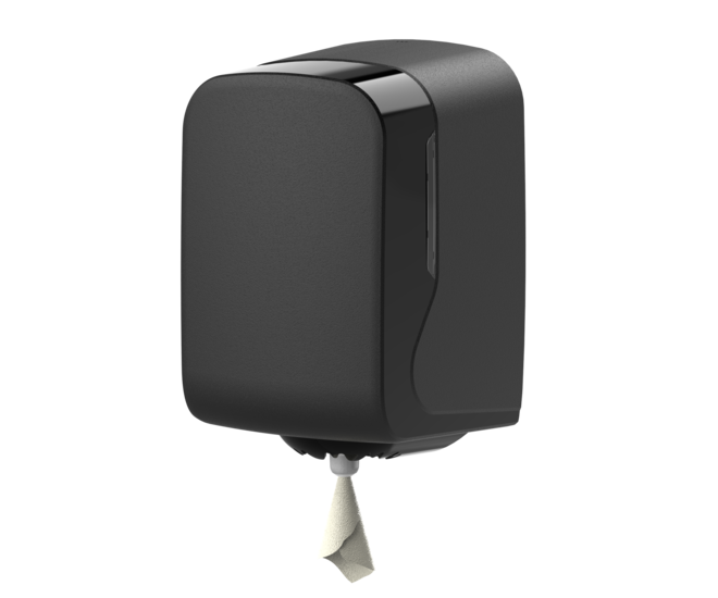 Spotless® midirol dispenser zwart