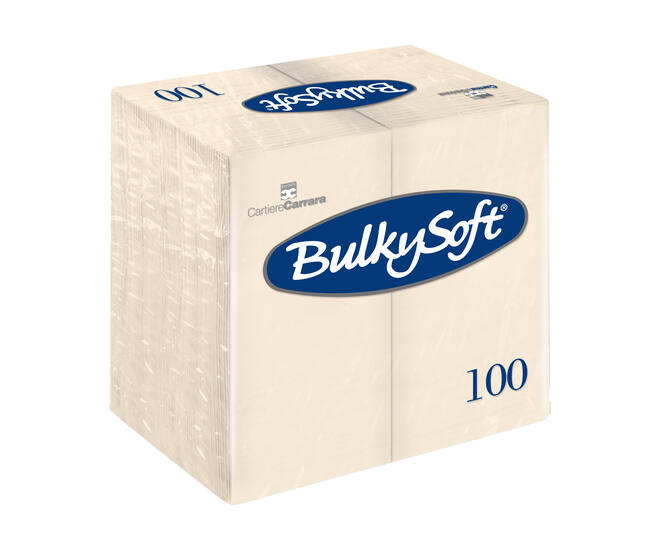 BULKYSOFT® Rainbow servet 2-lgs creme 1/8
