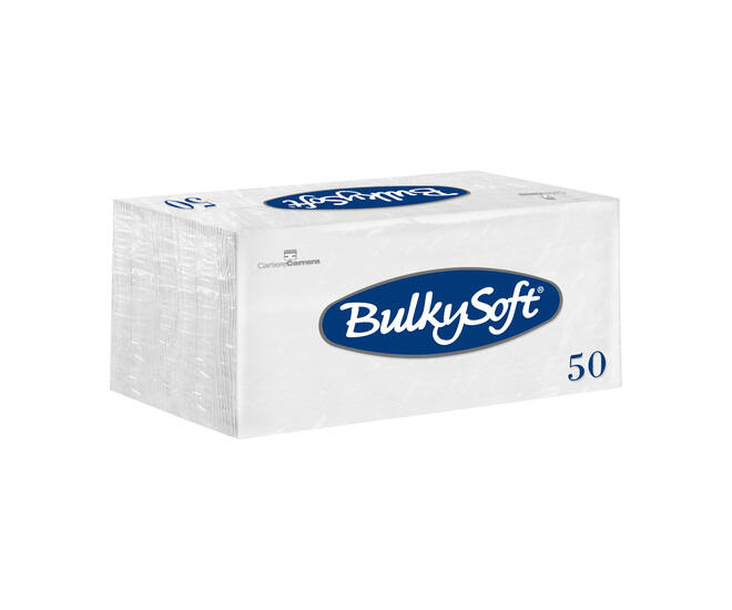 BULKYSOFT® servet 2-lgs wit 1/8 ECOLABEL