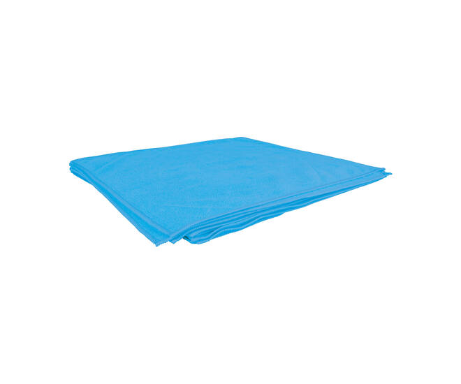 Microvezeldoek blauw