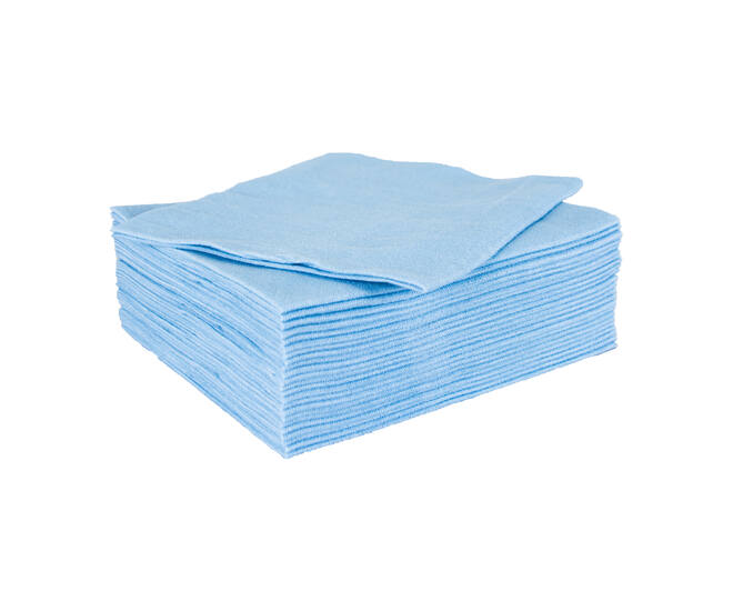 Blue Tex werkdoek blauw 1/4-vouw