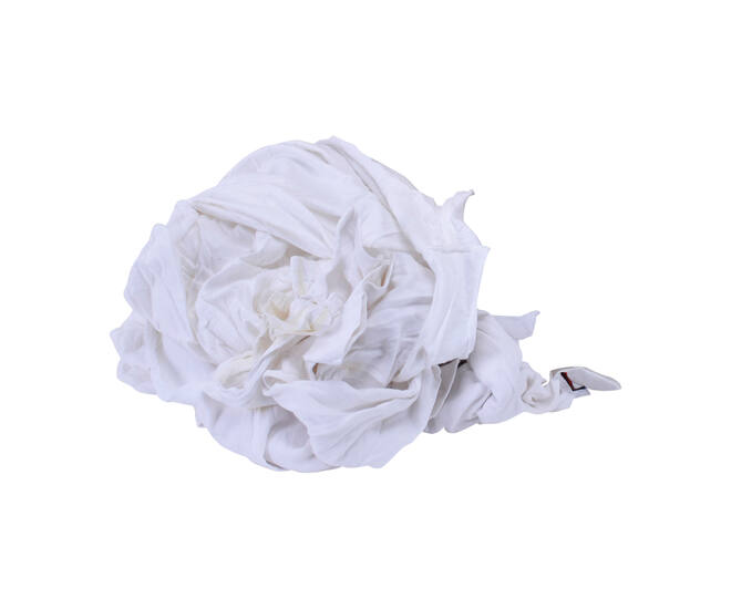 Witte poetslappen interlock