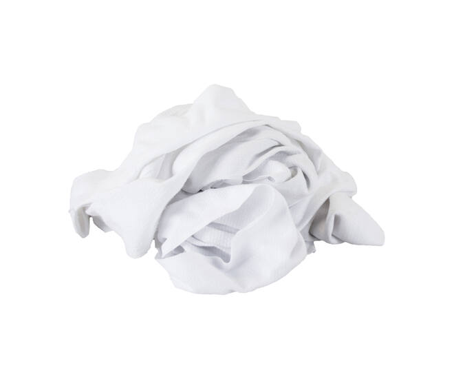 Witte poetslappen rolhanddoek Tydo