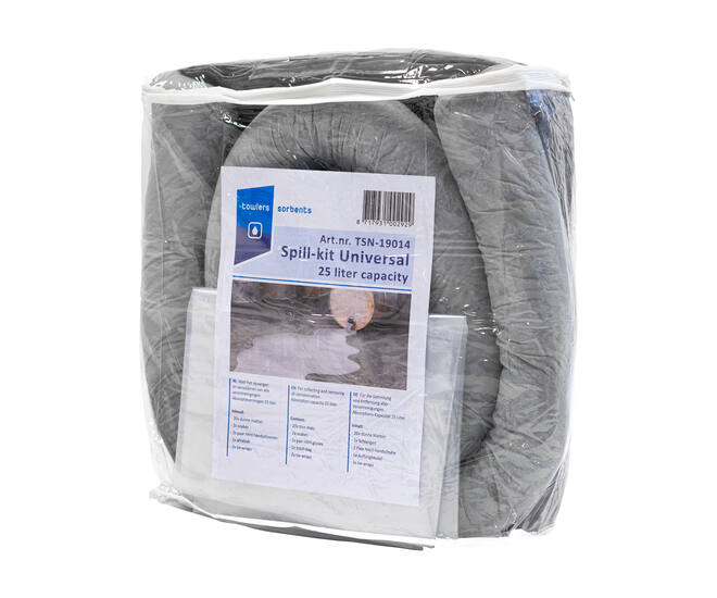 TOWLERS® Universal spillkit grijs 25ltr