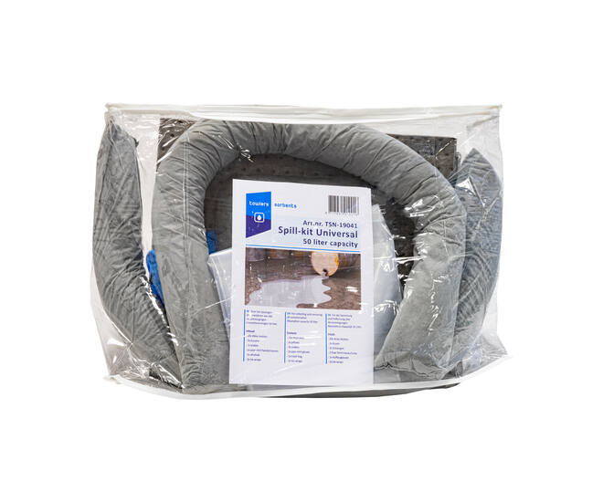 TOWLERS® Universal spillkit grijs 50ltr