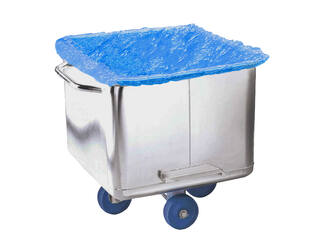 HYGOCLEAN® beschermhoes PE blauw 30Mu
