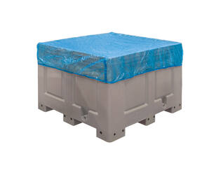 HYGOCLEAN® beschermhoes PE blauw 30Mu