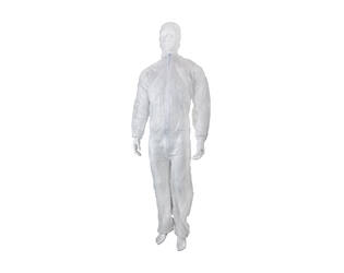 HYGOCLEAN® overal PP-PE rits kap wit XL