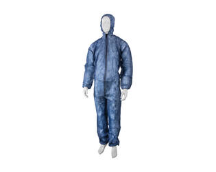 HYGOCLEAN® overal PP-PE rits kap blauw 3XL
