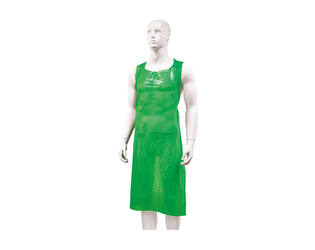 HYGOCLEAN® schort LDPE groen 20Mu blok
