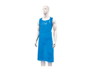 HYGOCLEAN® schort LDPE blauw 100Mu blok