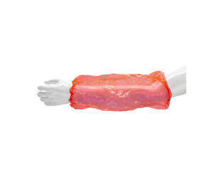 HYGOCLEAN® overmouw PE rood 20Mu MM