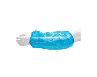 HYGOCLEAN® overmouw PE blauw 20Mu MM