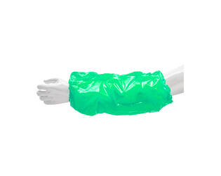 HYGOCLEAN® overmouw PE groen 40Mu MM