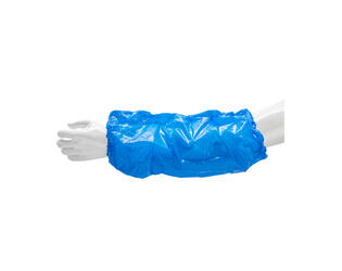 HYGOCLEAN® overmouw PE blauw 40Mu MM