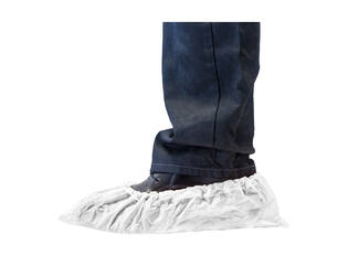 HYGOCLEAN® overschoen CPE wit 70Mu geruwd