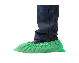 HYGOCLEAN® overschoen CPE groen 70Mu geruwd