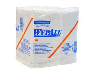 WypAll® L40 Power Clean™ werkdoek 1-lgs wit