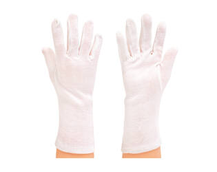 Handschoen katoen tricot manchet 14
